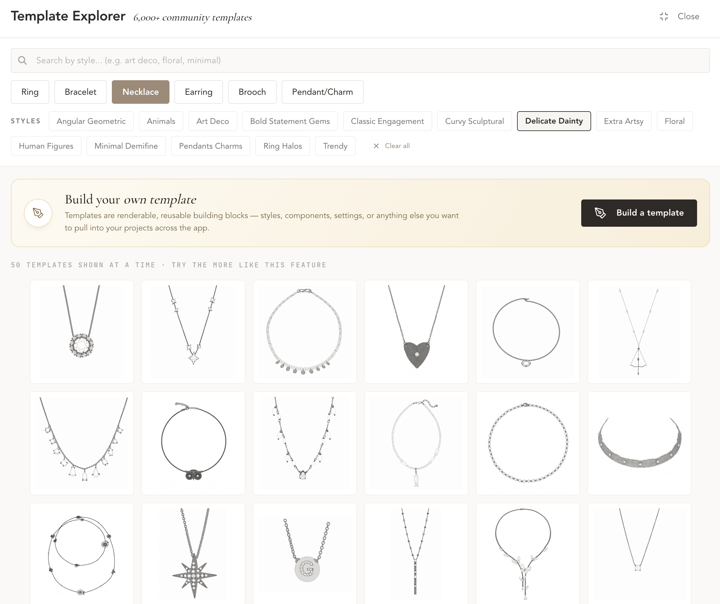6,000+ community templates