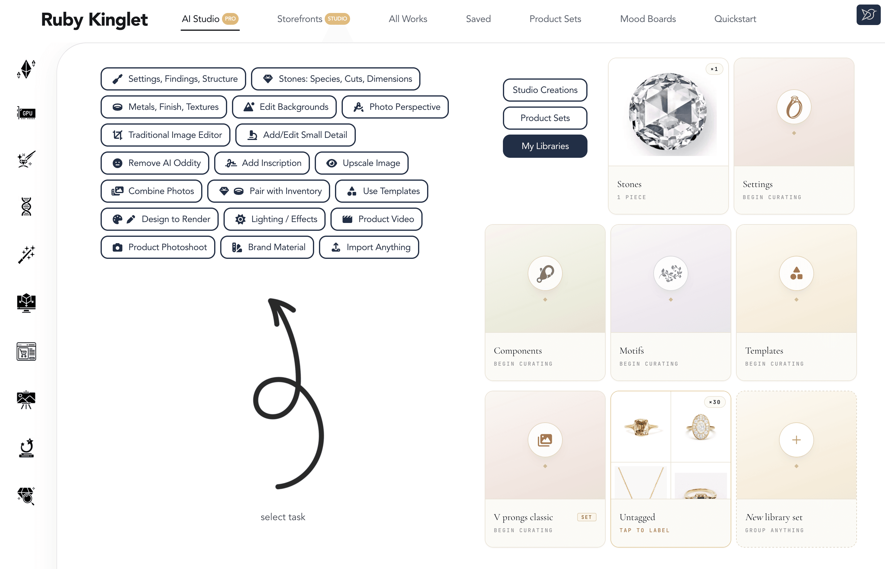 Your asset library