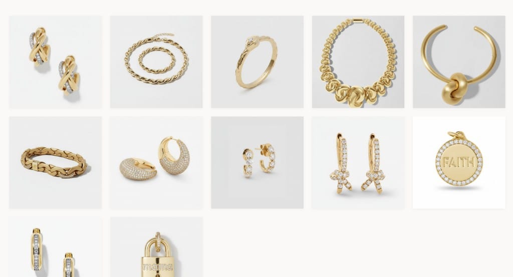 Mood board: Demi-fine sculptural